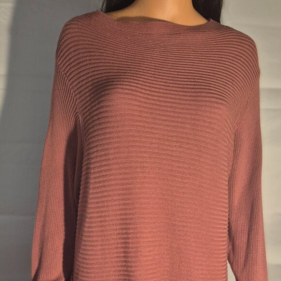 LOGO LORI GOLDSTEIN long Tunic top, Mauve in size XL - Picture 4 of 14